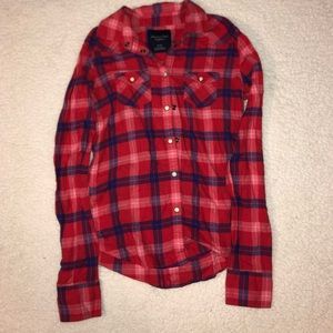size XS american eagle outfitters flannel